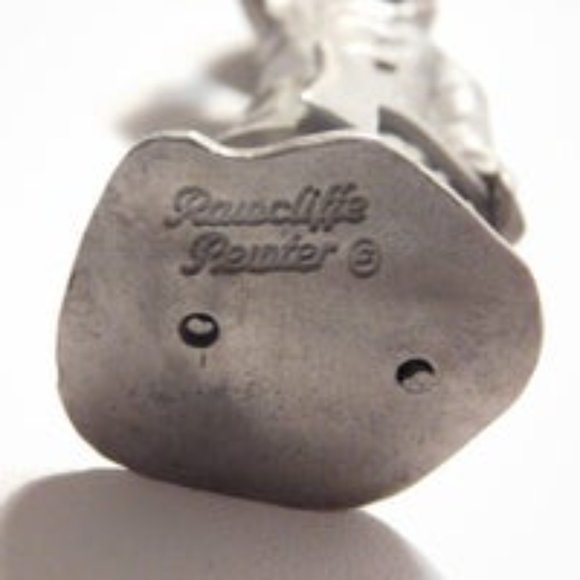 Rawcliffe Pewter Firefighter Figure Vintage 1980's - Picture 2 of 5